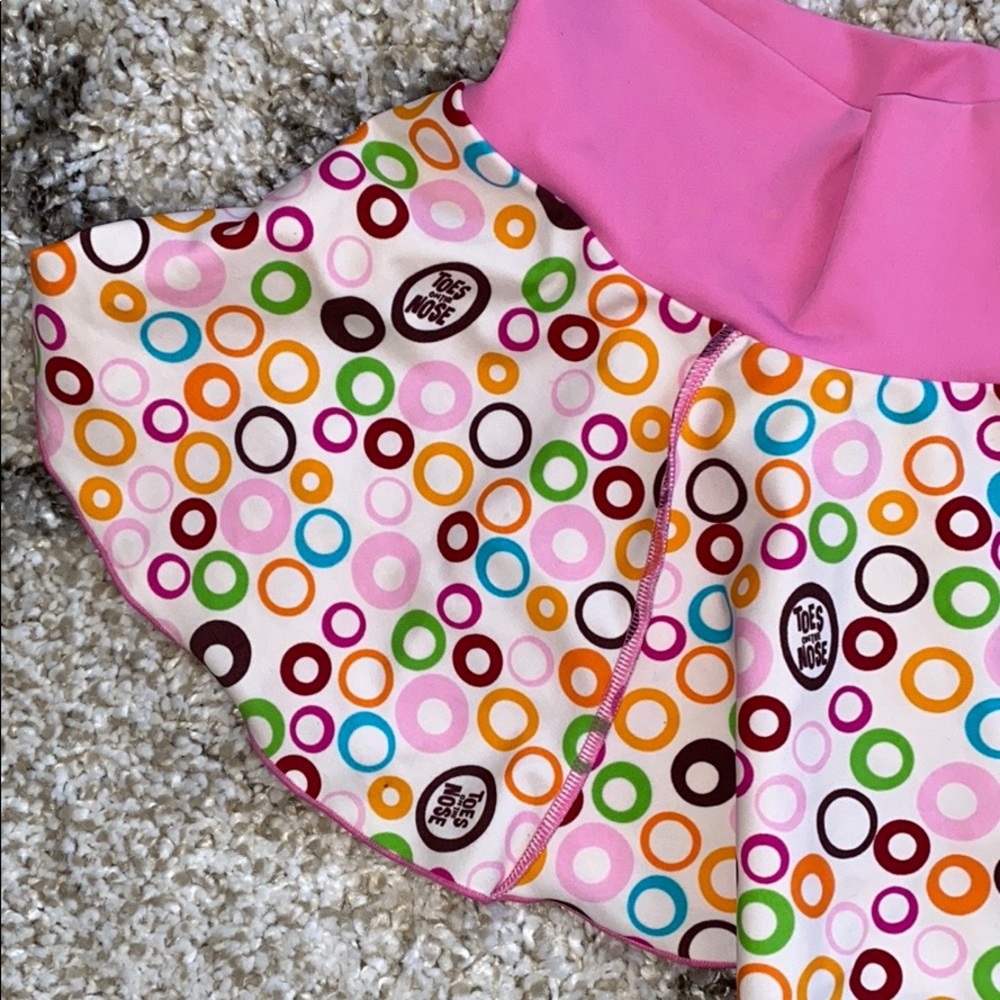Toes on the Nose Multi Polka Dot skirt! So cute! - Picture 2 of 5